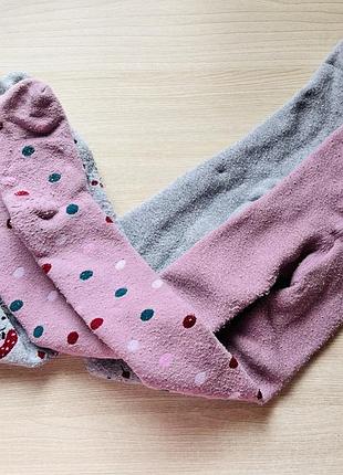 Теплі зимові колготи 2 пари