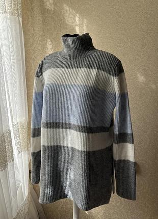 Теплий зимовий светр, розмір l-xl