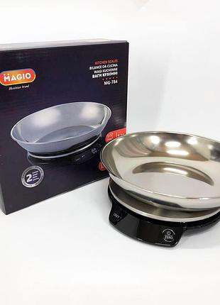 Ваги кухонні magio mg-784, ваги кухонні для кондитера, ваги кухонні для зважування продуктів, харчові