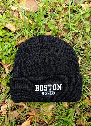 Зимова шапка / чоловіча шапка / жіноча шапка / шапка з принтом