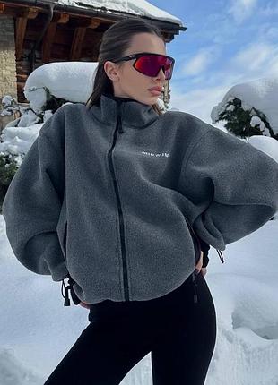 Флісова бомберка люкс якості