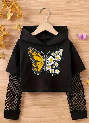 Кофта топ на дівчинку р.130