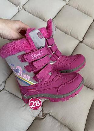 Нові зимові дитячі  чоботи lc waikiki