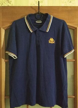 Футболка поло kappa (m-l) оригінал