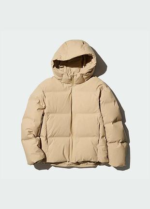 Пуховик seamless uniqlo зима