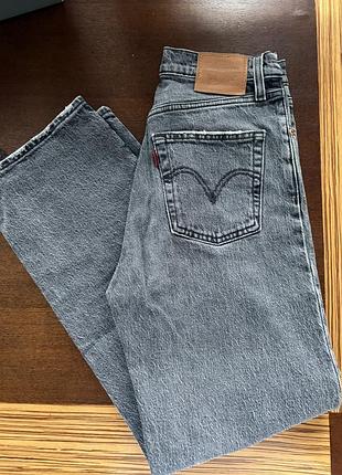Джинси levi’s ribcage прямі на високі талії 25 розмір