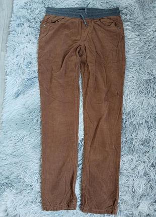 Вельветовые джинсы утепленные на подкладке