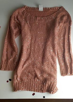 Светрик з паєтками м