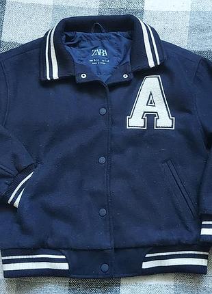 Бомбер куртка демисезон для девочки на рост 140-146