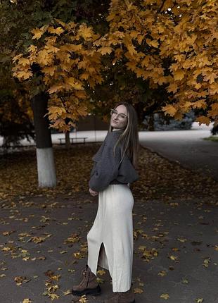 Сукня тепла довга