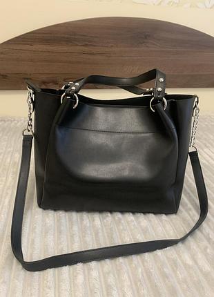 Сумка жіноча чорна