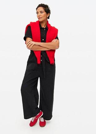 Комбінезон джинсовий з брюками палаццо tu р.20 батал