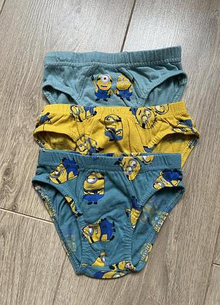 Набір трусів з мінйонами