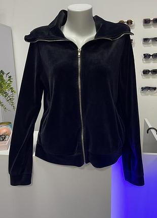 Жіноча велюрова кофта на замок lindex