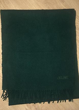 Шарф 💯 шерсть винтаж унисекс