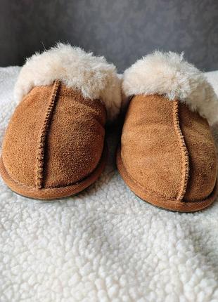 Тапочки натуральная замша и овчина 35 р