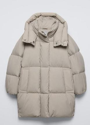 Пуховик zara