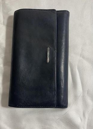 Кошелек  sadler кожа натуральная! черный