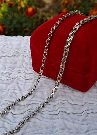 Серебряная цепочка "ручеек"