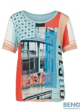 Шовкова футболка, блуза топ marc cain