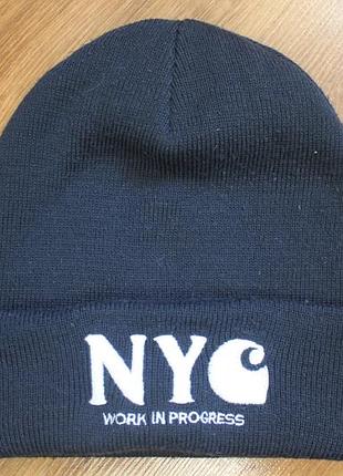 Унисекс шапка бини carhartt nyc beanie