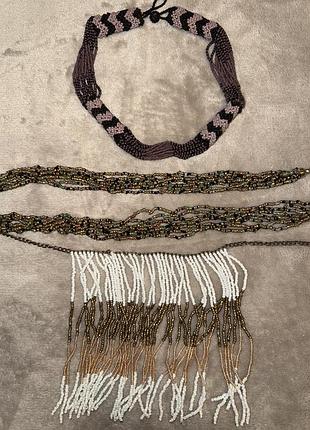 Намиста з бісеру (ціна за набір, але можна окремо)