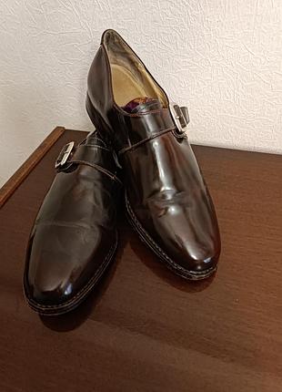 Классические кожаные туфли ручной работы samuel windsor.