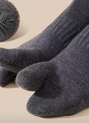Теплі шкарпетки табі із вовни мериносу