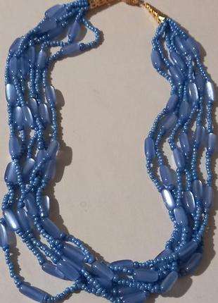 Ожерелье,мун боярышник, многорядное 2