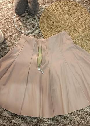 Шкіряна спідниця 2