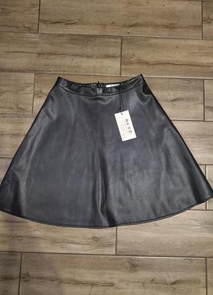 Юбка эко кожа