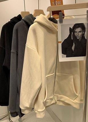 Флісовий теплий худі🤍