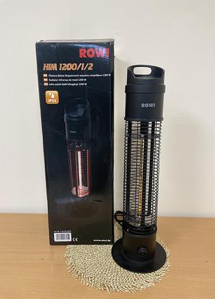 Обігрівач вуличний інфрачервоний rowi him 1200/1/2 1200 вт