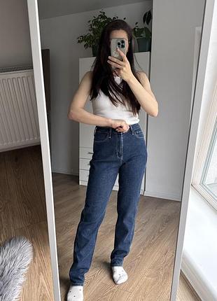 Сині джинси з деніму від hollister