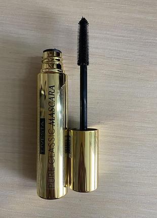 Класична туш для вій "pure classic" livesta, 12 мл