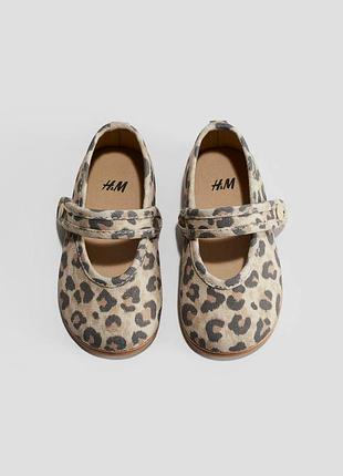 Туфли балетки для девочки оригинал h&amp;m