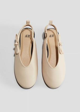 Туфли балетки для девочки оригинал h&amp;m