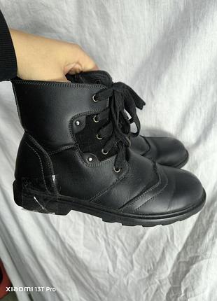 Ботинки осенние весенние детские подростковые