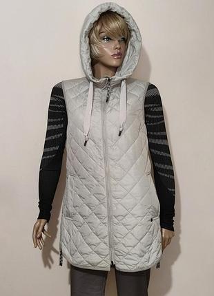 Bugatti стёганая жилетка с капюшоном /13186/