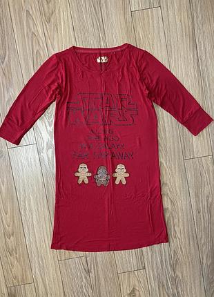 Нічна сорочка новорічна reserved, розмір s.