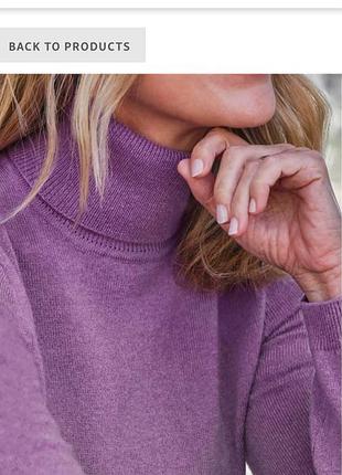 Вовняний гольф водолазка woolovers 💯 % меріносова вовна шерсть