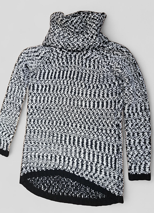 Свитер reserved черно белый размер s