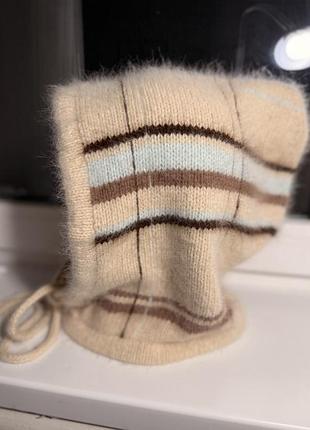 Капор капюшон ангоровый