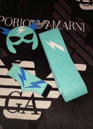 Костюм аксессуары супермен супермен, флеш молния для утра маскарада хеллоуин хелловин