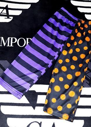 Костюм-брюки клоун пиратка-тренщик маскарад хелловин хелловин новый год фирма tu