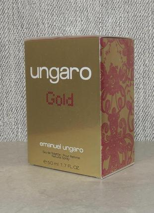 Emanuel ungaro ungaro gold 50 ml для женщин