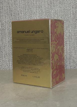 Emanuel ungaro ungaro gold 50 ml для женщин2 фото