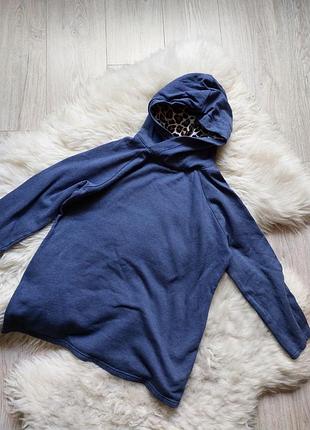 💙❄️🩵 красивый худи с начесом и высоким воротом