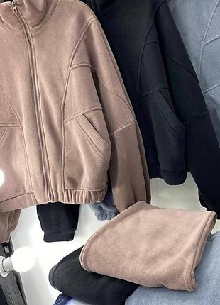 Женский флисовый костюм