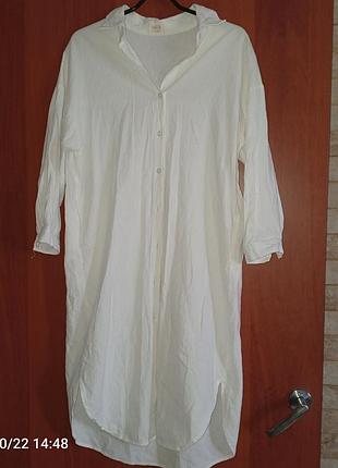 Продам білу сукню-сорочка